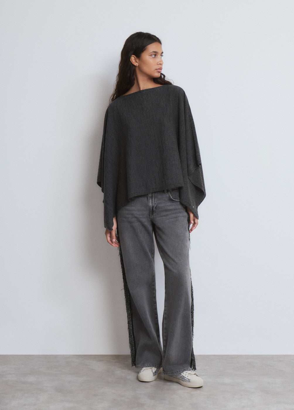 בראוני ג'ינס בגזרה ישרה לנשים