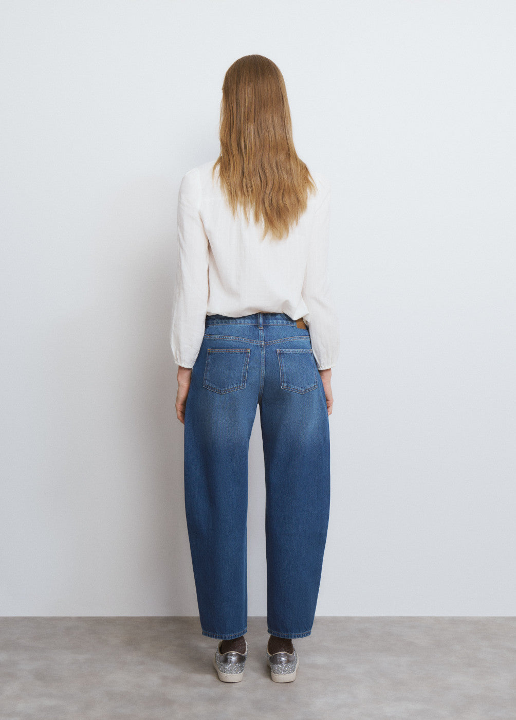 בראוני ג'ינס בגזרת בלון לנשים