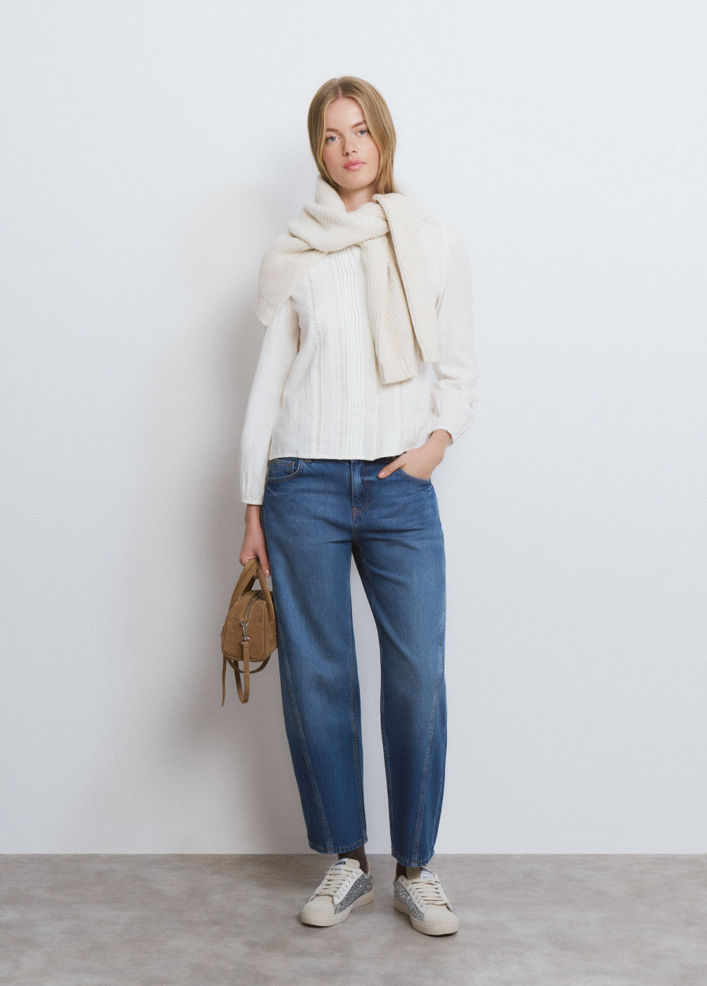 בראוני ג'ינס בגזרת בלון לנשים