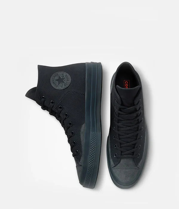 נעלי קונברס גבוהות שחורות לגברים, אופנה עדכנית מותגים מובילים, CHOZEN ישראל