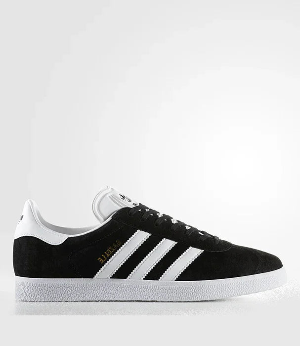 סניקרס ספורט קלאסיות שחורות עם פסים לבנים, נעלי מותג מוביל CHOZEN