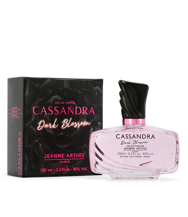 בושם לאישה CASSANDRA Dark Blossom Jeanne Arthes עם קופסה שחורה מבית CHOZEN