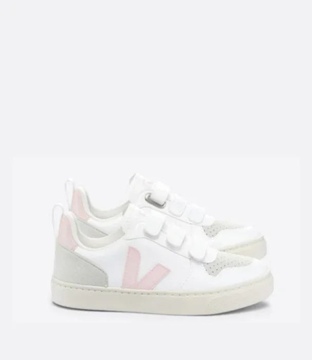 נעלי סניקרס ילדים לבנות עם דוגמה ורודה, מותג מוביל ב-CHOZEN, קבוצת אלפא