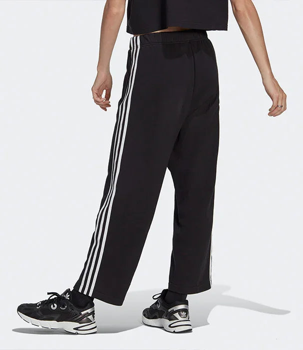 מכנסי ספורט שחורים עם שלושה פסים לבנים צדדיים, אופנה יומיומית, נמכרים ב-CHOZEN