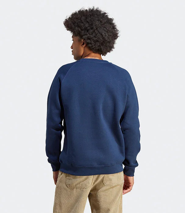 דגם מדגים סווטשירט כחול של CHOZEN מבט אחורי, אופנה יומיומית איכותית