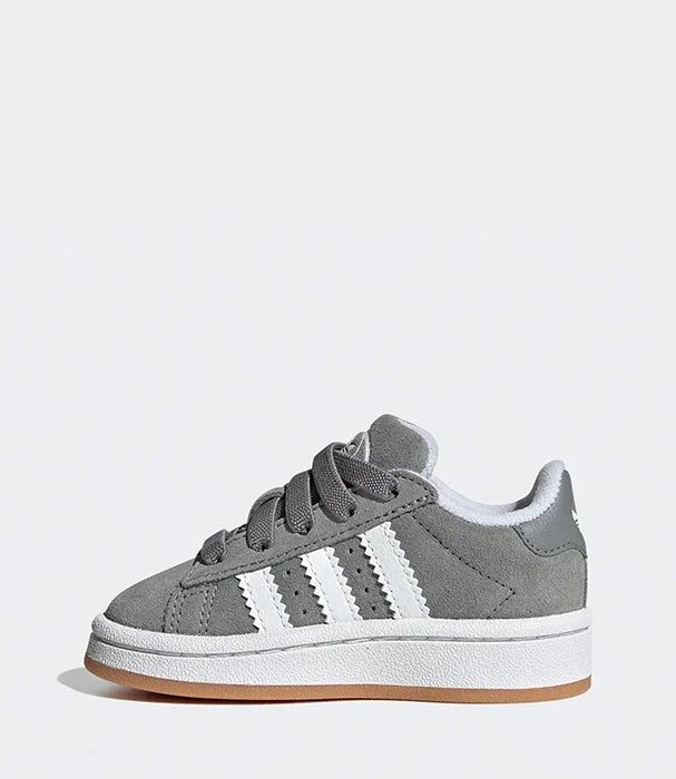 סניקרס ילדים אפורות עם פסים לבנים של מותג מוביל, נעל ילדים CHOZEN