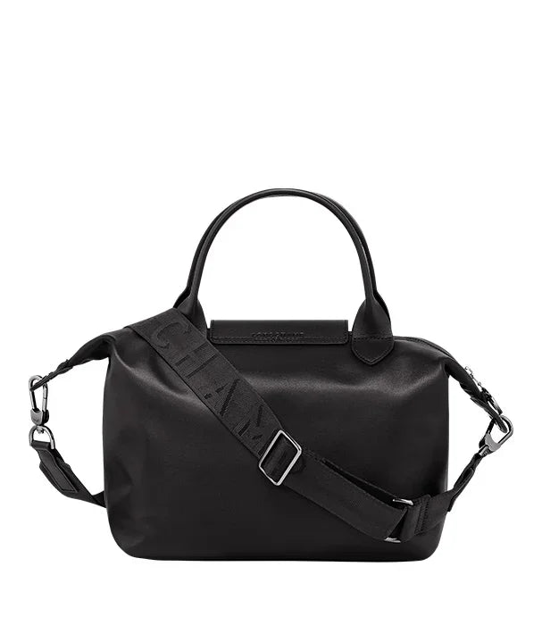 תיק יד שחור לנשים עם רצועה מתכווננת, עיצוב יוקרתי, מבית CHOZEN אלפא מותגים מובילים