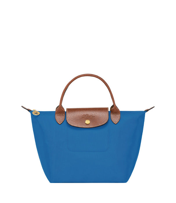 לונגשאמפ תיק יד קטן Le Pliage Original כחול