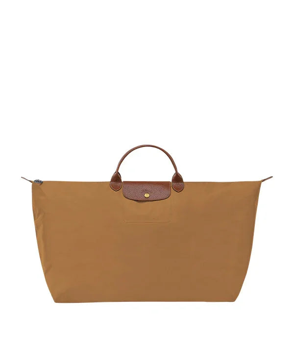 תיק נסיעות חום עם ידית עור, עיצוב אלגנטי, מותגים מובילים ב-CHOZEN