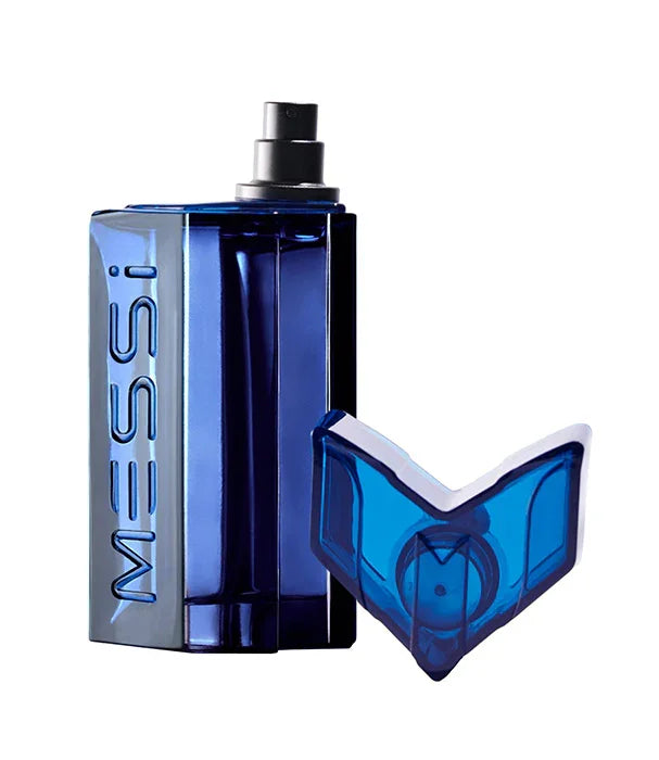 בקבוק בושם כחול MESSI עם פקק מעוצב, מותגים יוקרתיים ב-CHOZEN קבוצת אלפא