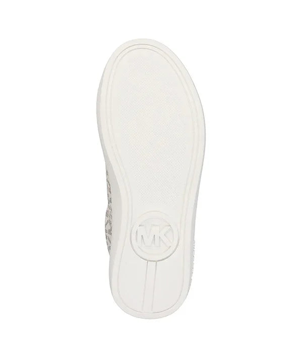 סוליית נעל לבנה עם לוגו MK, מותגים מובילים ב-CHOZEN