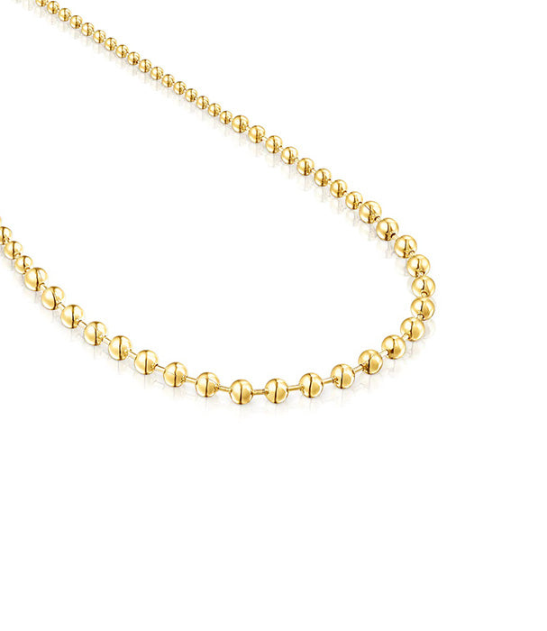 טואוס שרשרת דיסקית בעובי משתנה מורמייל צהוב