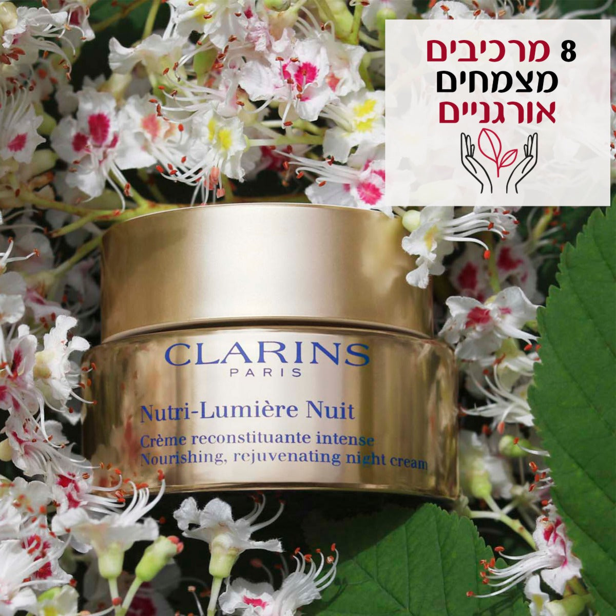 קלרינס NUTRI-LUMIERE קרם לילה