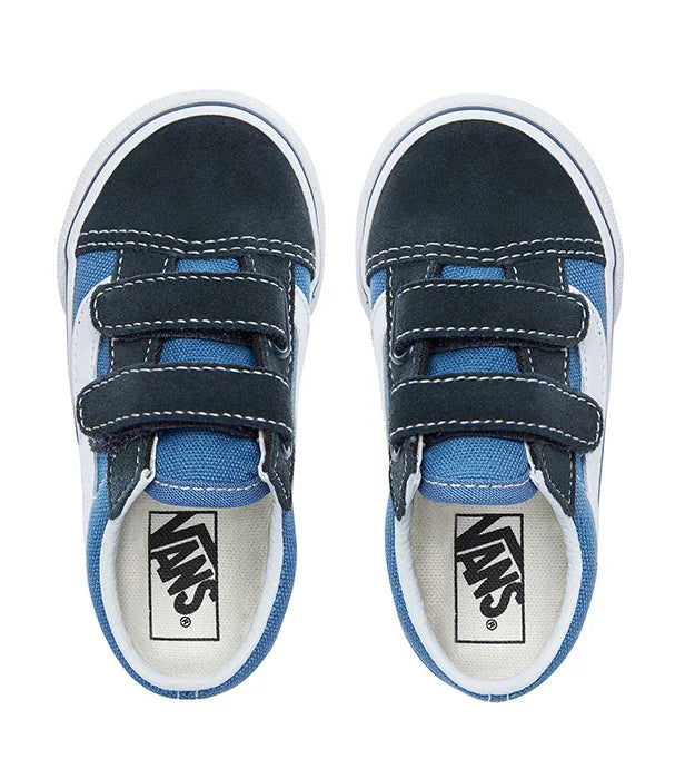 נעלי ילדים ונאס כחול כהה עם סקוצ'ים, מותג מוביל בחנות CHOZEN