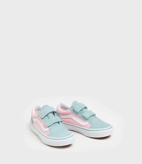 נעלי סניקרס לילדים תכלת וורוד עם סקוצ'ים, מבית המותגים של CHOZEN