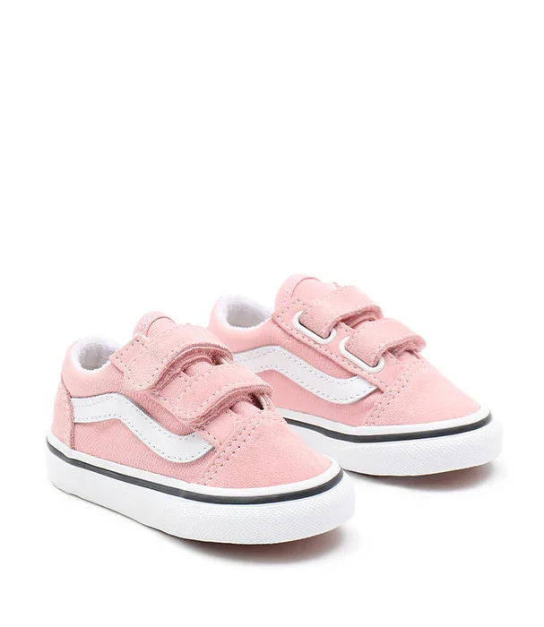 נעלי סניקרס ונאס ורודות לילדים עם סקוץ', עיצוב אופנתי ב-CHOZEN