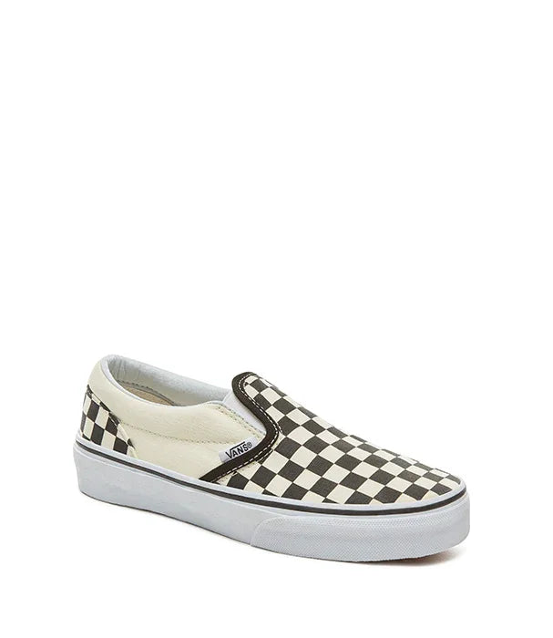 נעל ואנס סליפ און דגם דמקה שחור-לבן, נעלי סניקרס יוניסקס CHOZEN מותגים מובילים