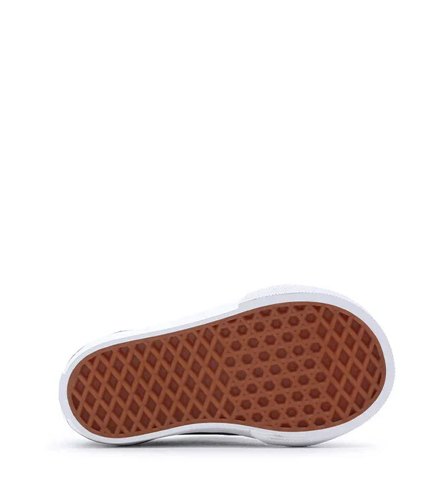 סוליית גומי חומה עם דפוס משושה לנעל ואנס קלאסית, צילום מוצר ל-CHOZEN