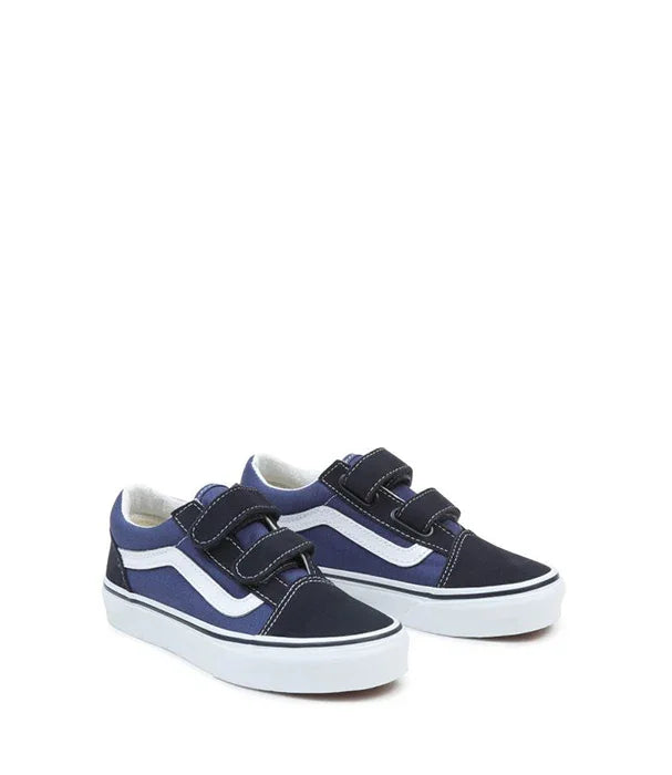 נעלי סניקרס כחולות לילדים עם וולקרו, עיצוב אופנתי מבית המותגים של CHOZEN