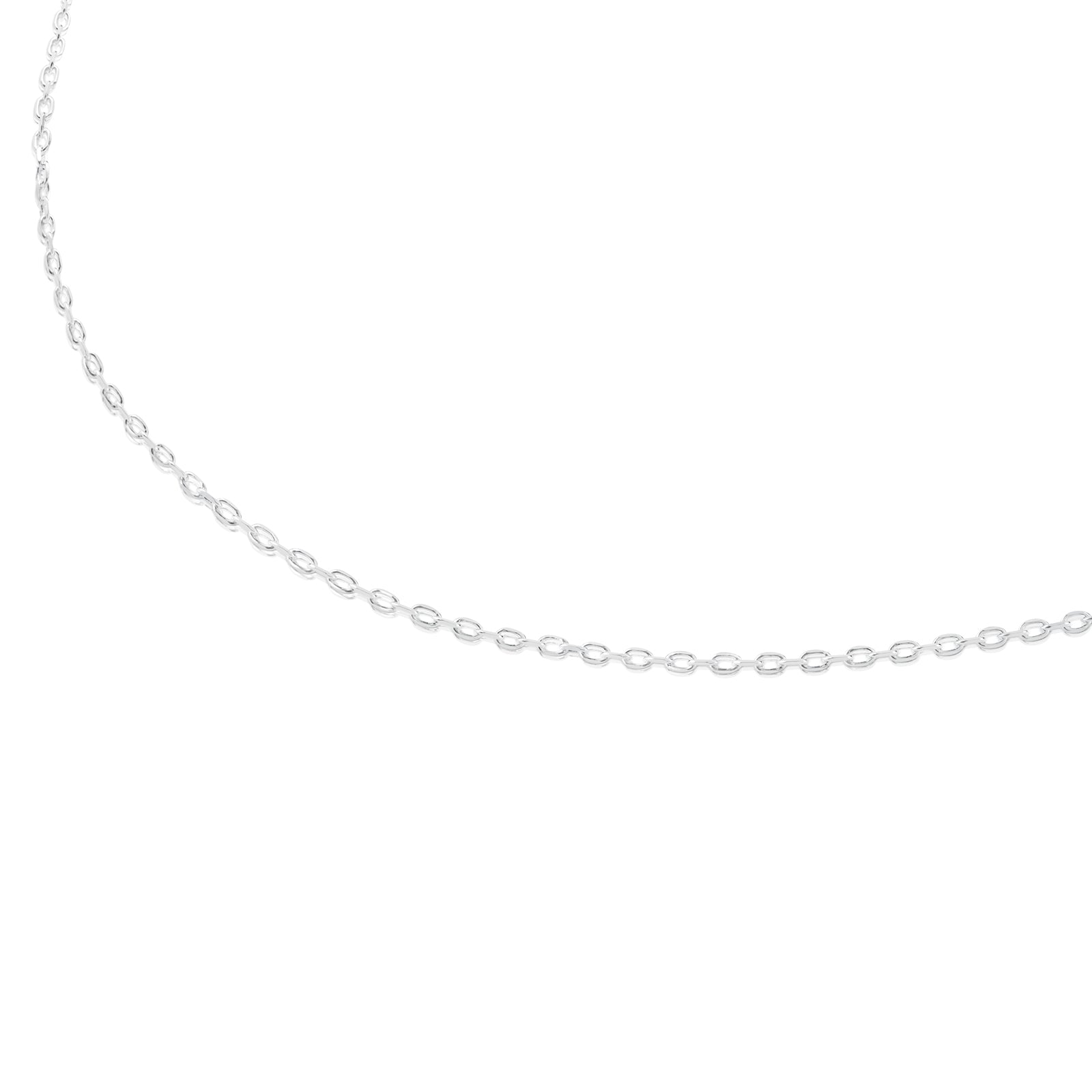 טואוס שרשרת טבעות אובליות Chain מכסף