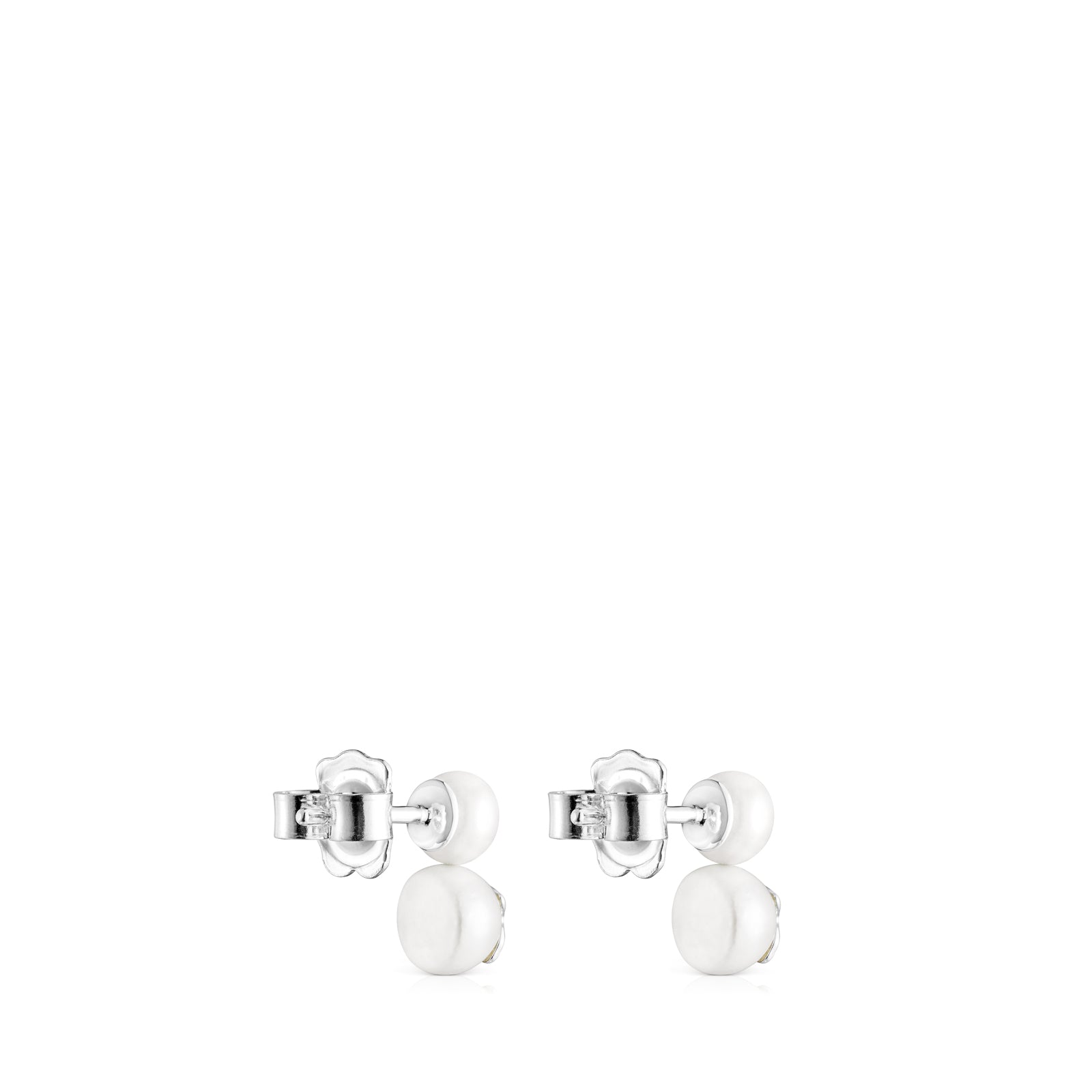 טואוס עגילי פנינה Icon Pearl מכסף