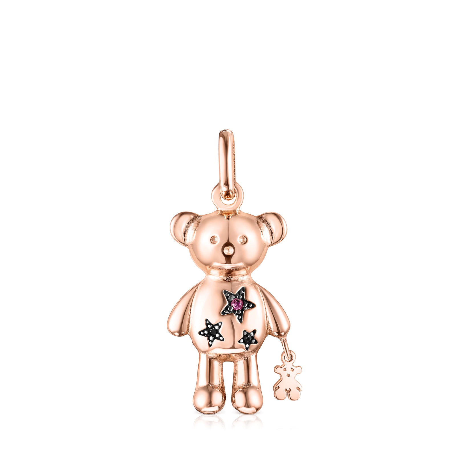 טואוס תליון דובי בשיבוץ אבני חן Teddy Bear Stars מורמייל