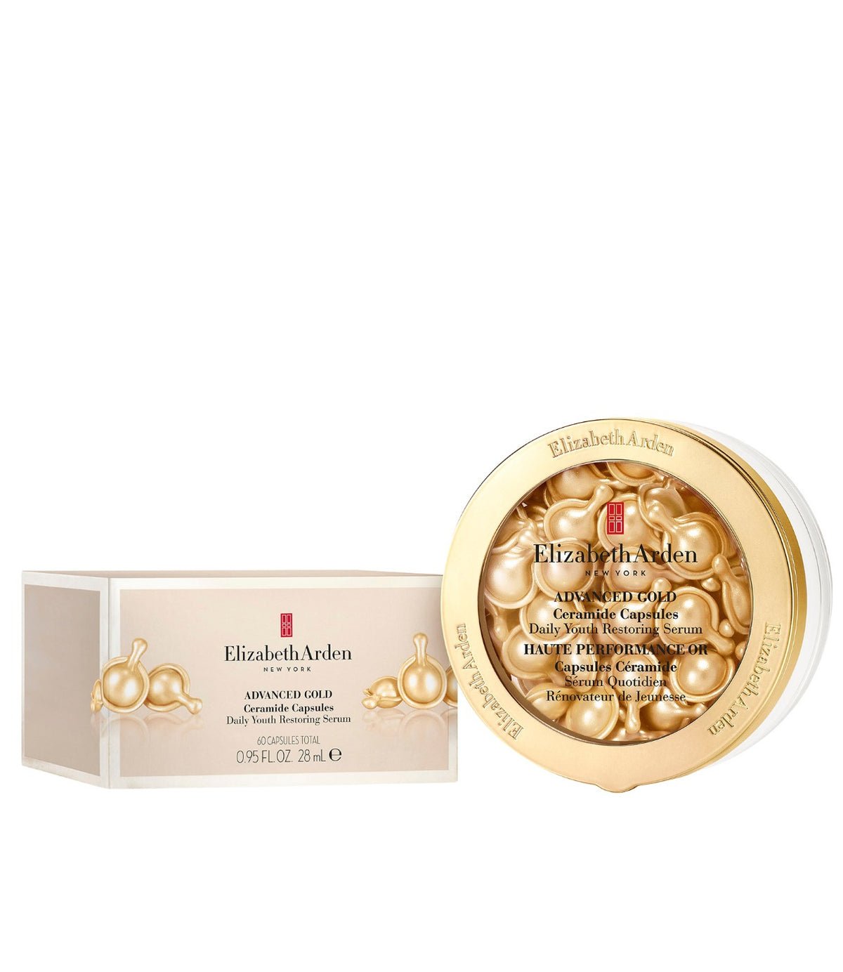 אליזבת ארדן קפסולות Advanced Gold Ceramide סרום 60 יחידות