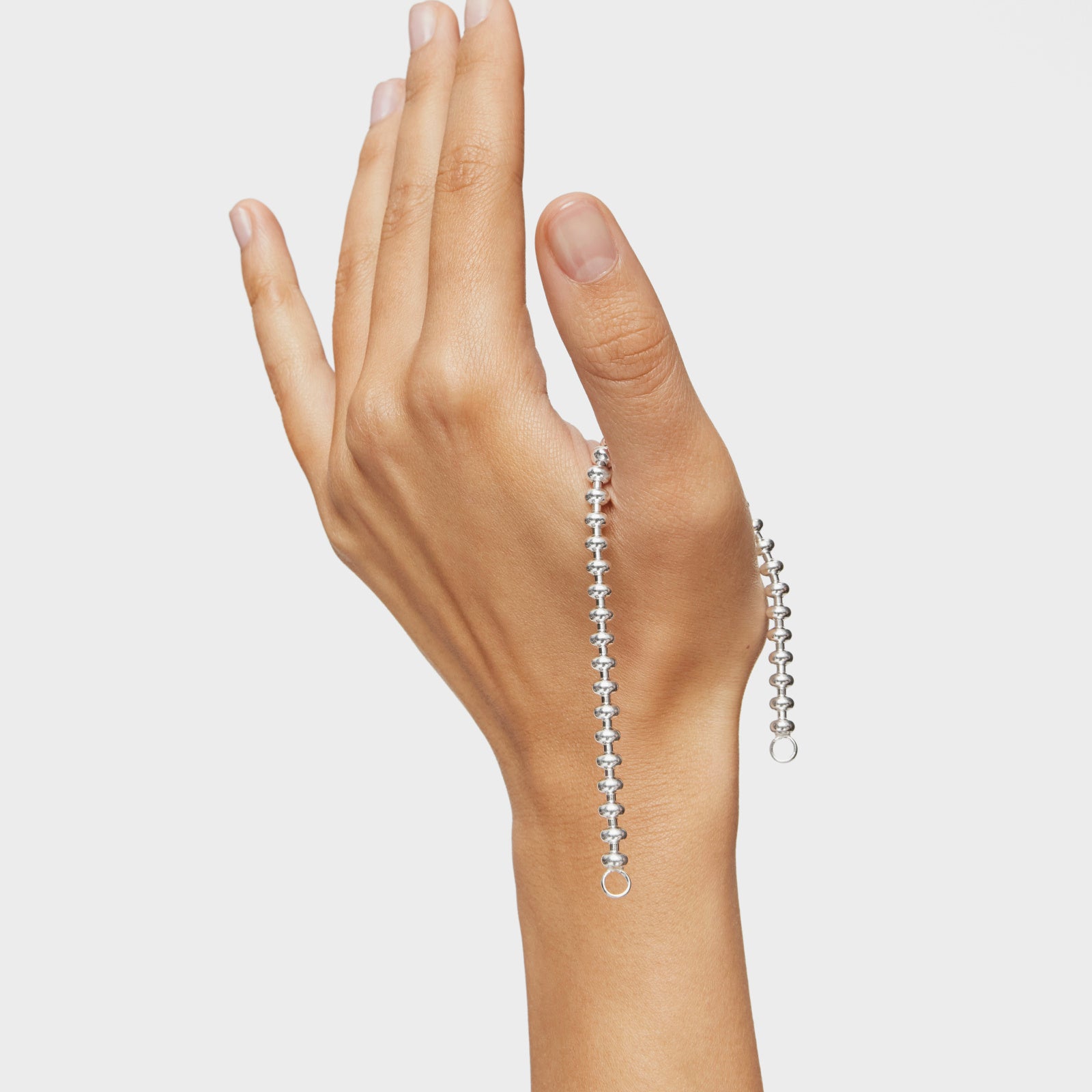 טואוס צמיד חוליות Hold Oval מכסף