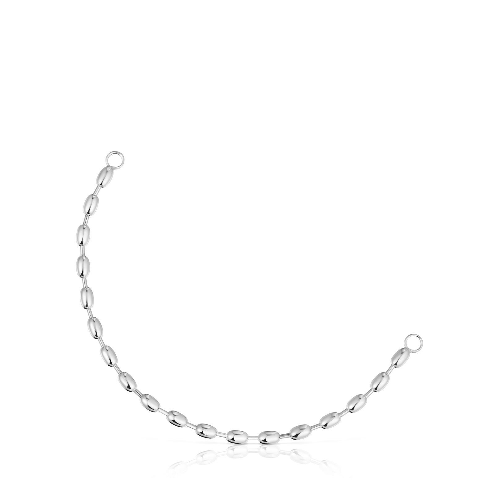 טואוס צמיד חוליות Hold Oval מכסף