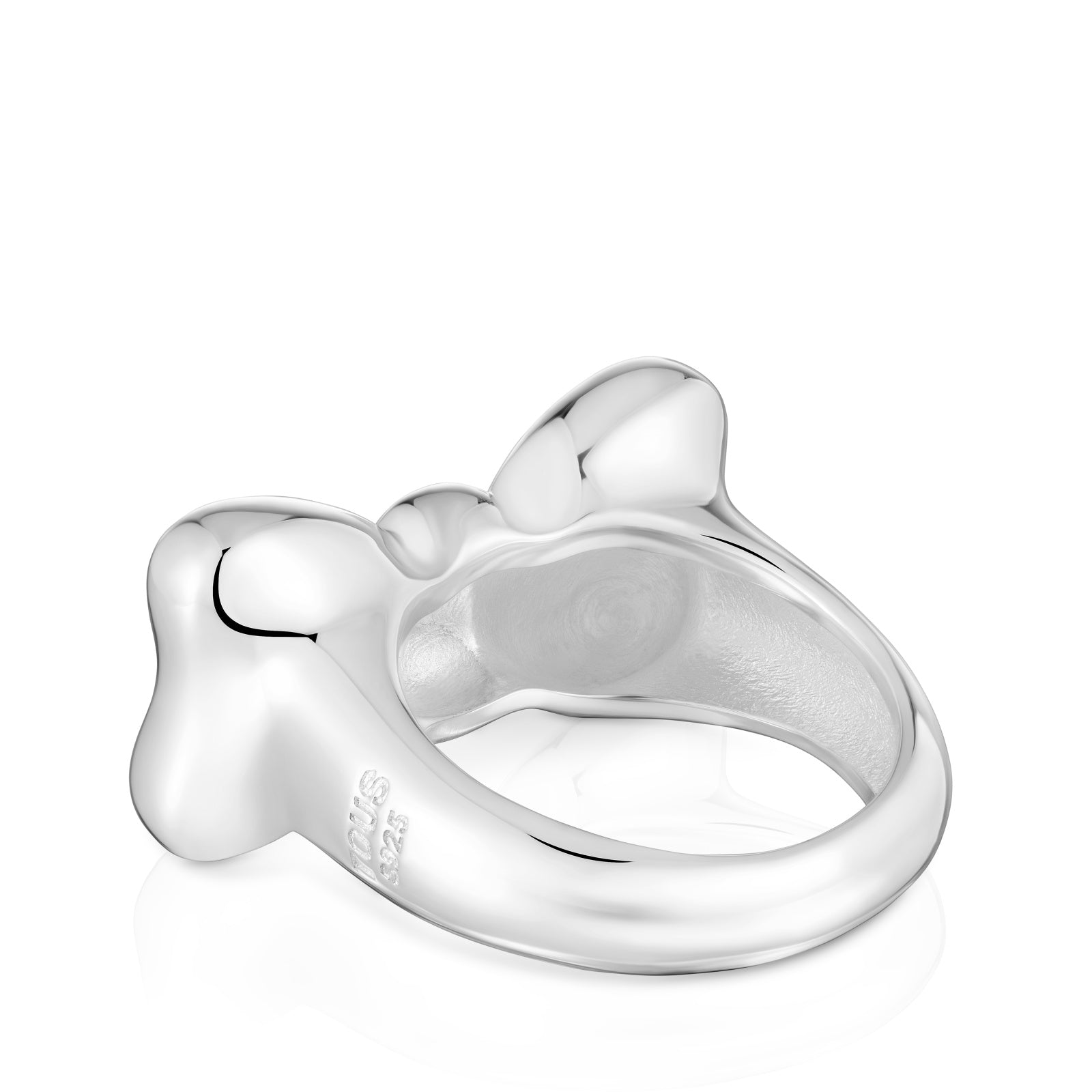 טואוס טבעת פפיון Ribbon מכסף