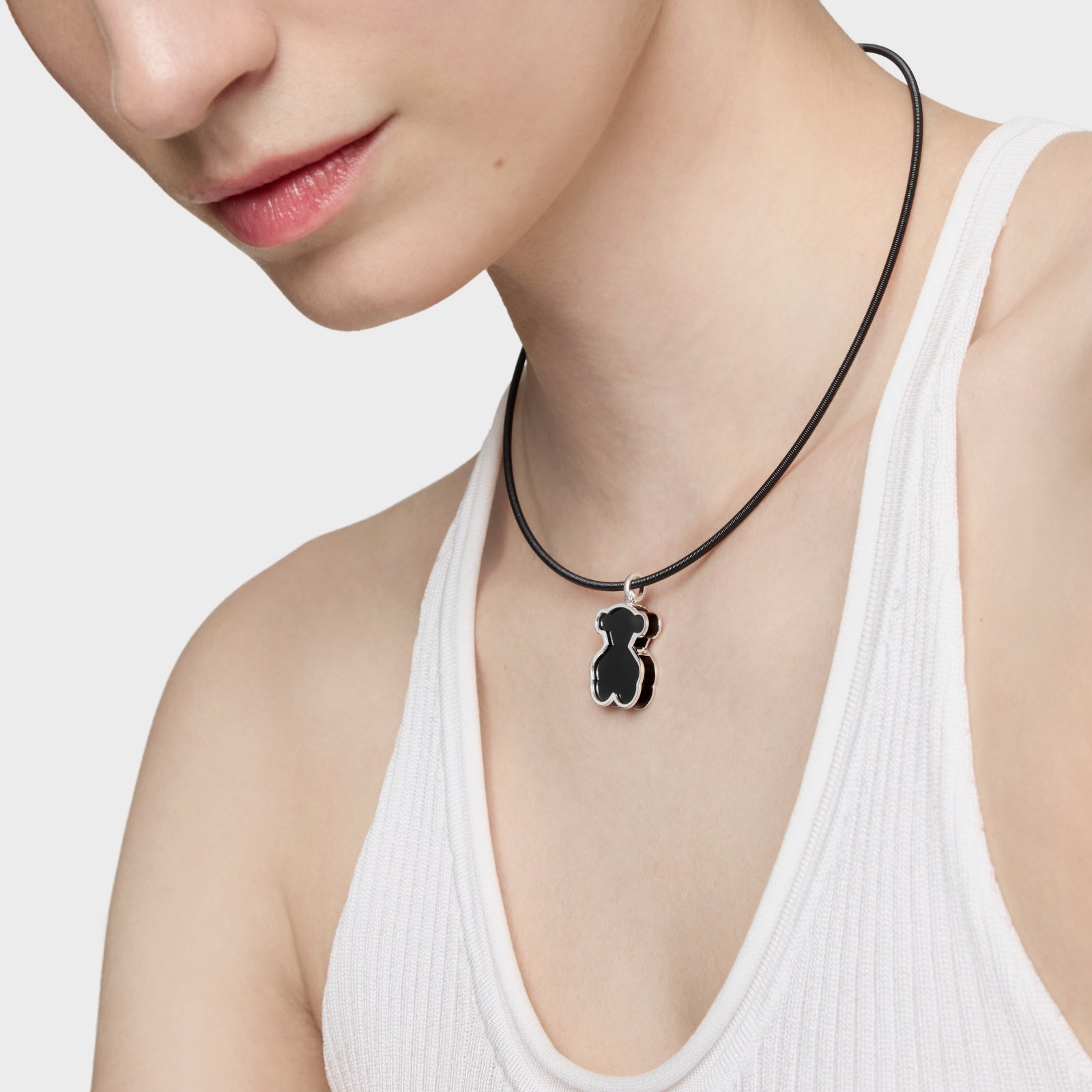 טואוס תליון דובי GALAXY מכסף