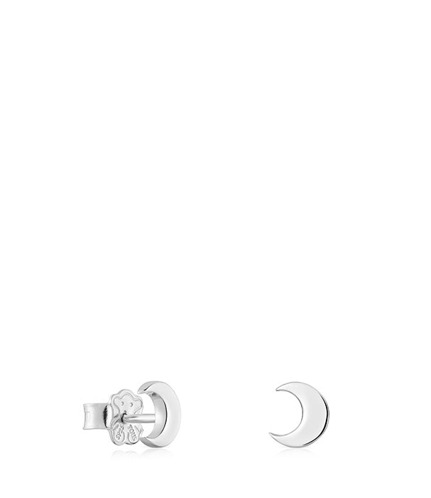טואוס עגילי ירח MOTIFS מכסף