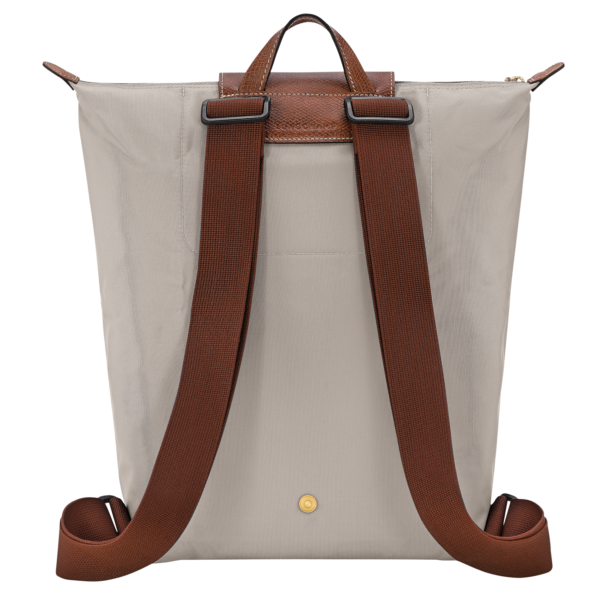 לונגשאמפ תיק גב בינוני Le Pliage Original אפור בהיר