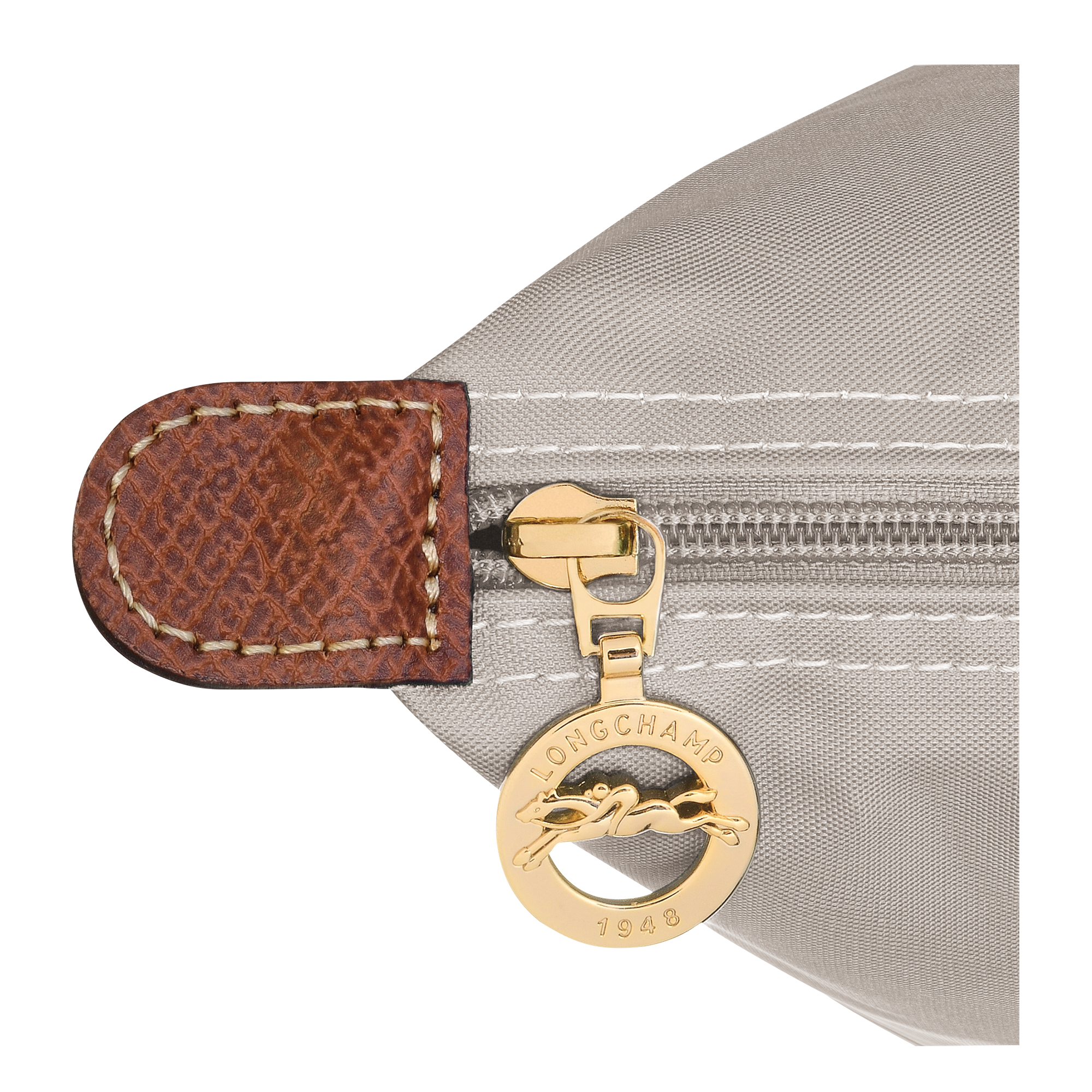 לונגשאמפ תיק גב בינוני Le Pliage Original אפור בהיר