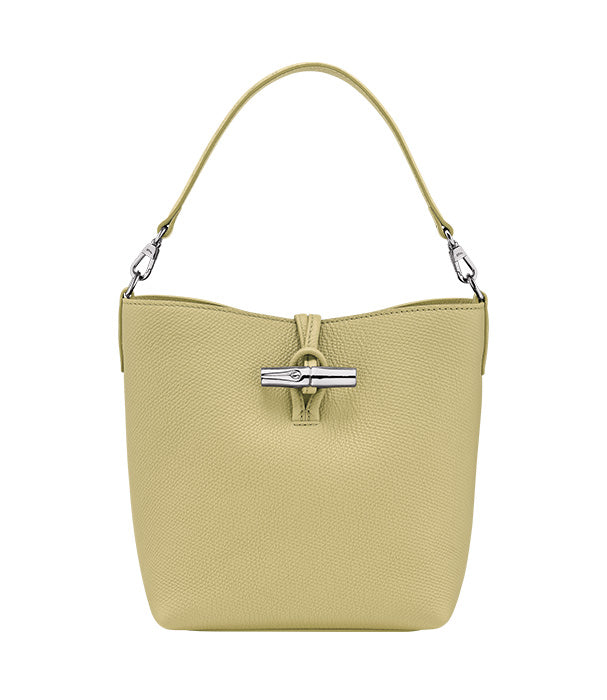 לונגשאמפ תיק יד מעור Le Roseau XS פיסטוק