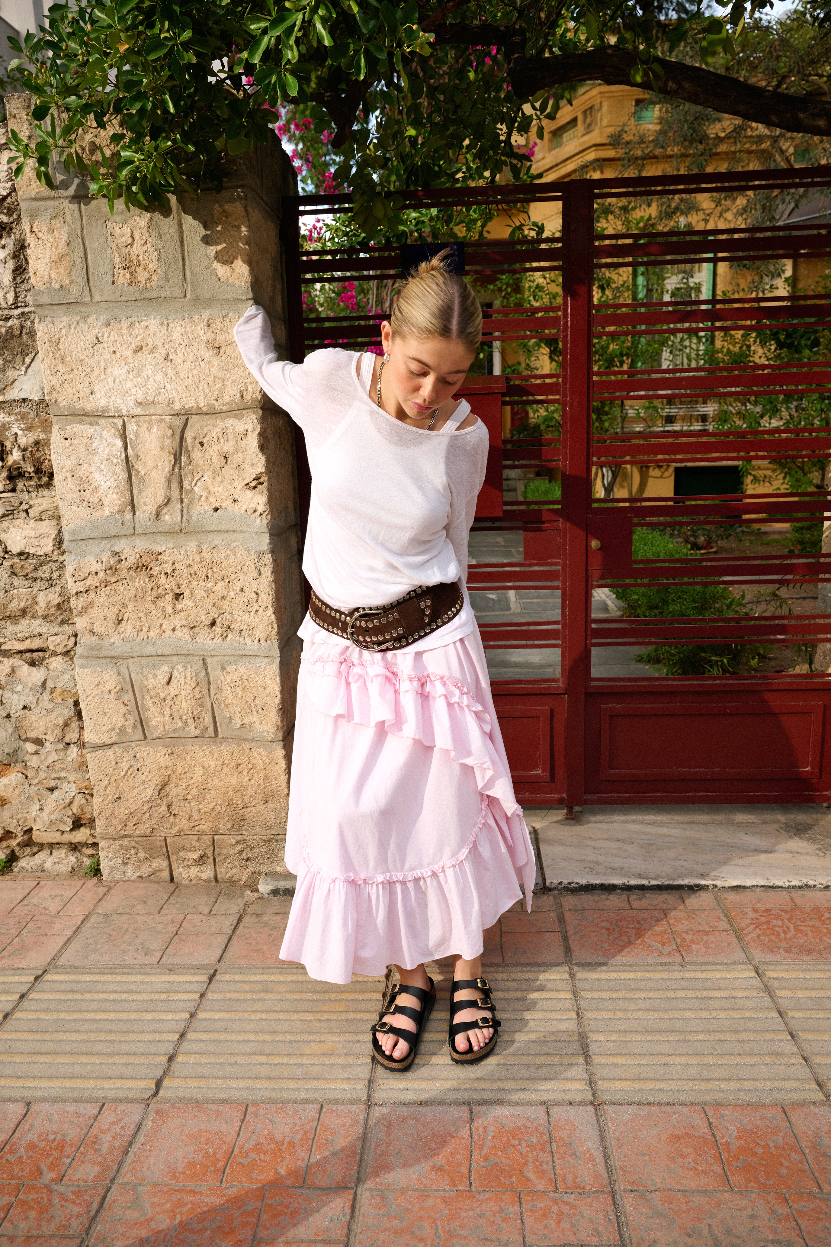 בירקנשטוק כפכפי סליידס FLORIDA FRESH לנשים