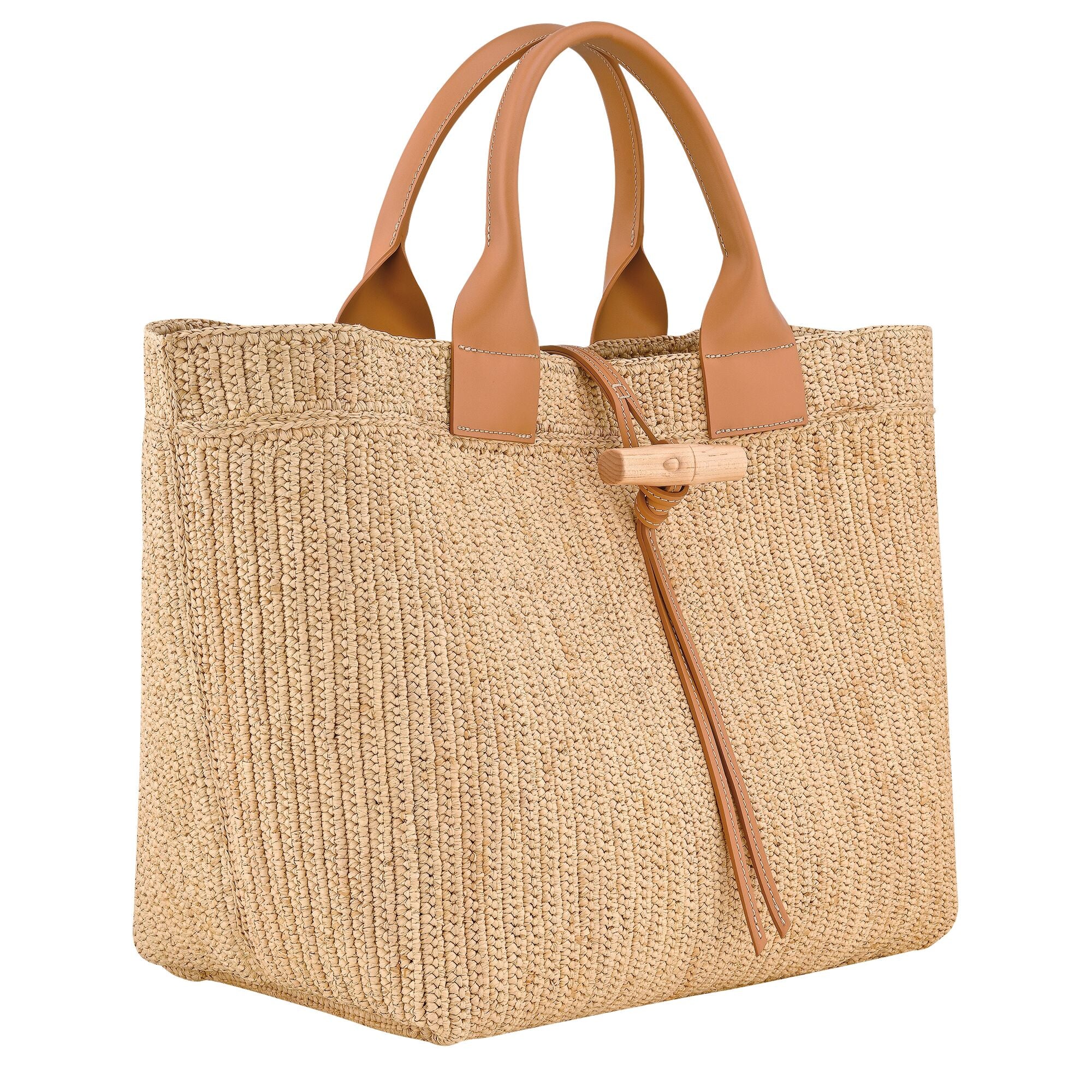 לונגשאמפ תיק יד גדול Le Roseau חום