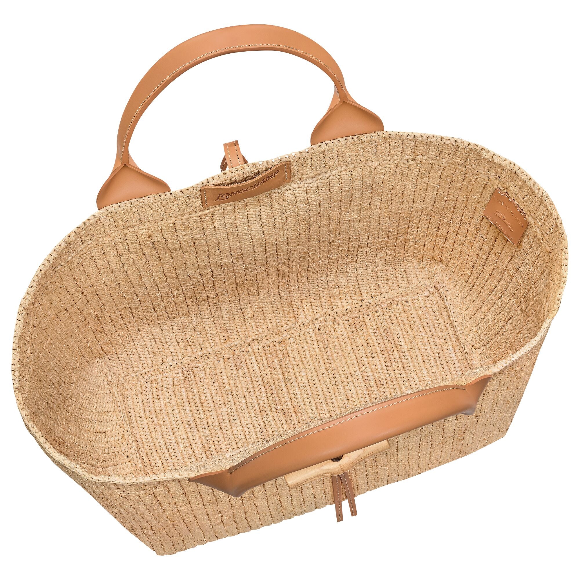 לונגשאמפ תיק יד גדול Le Roseau חום