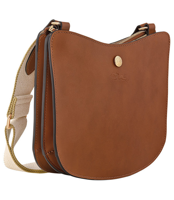 לונגשאמפ תיק צד מעור Épure חום