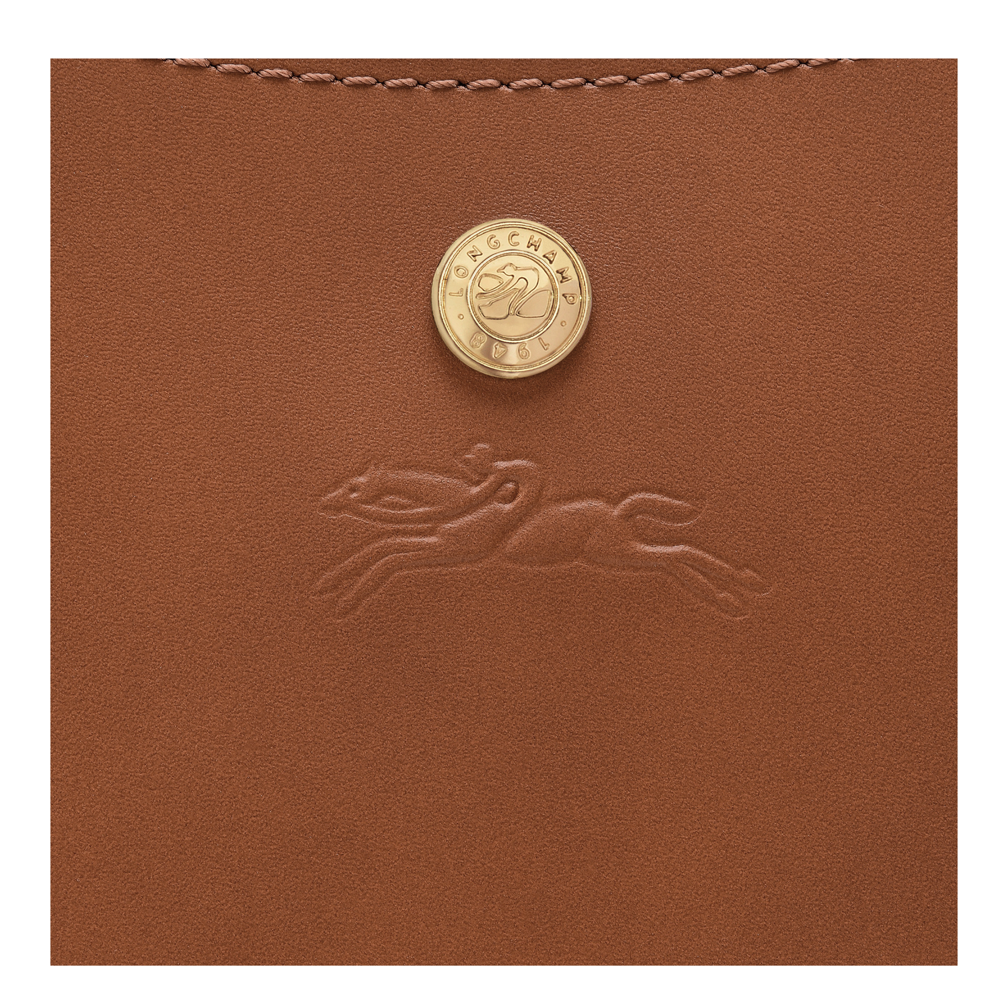 לונגשאמפ תיק צד מעור Épure חום