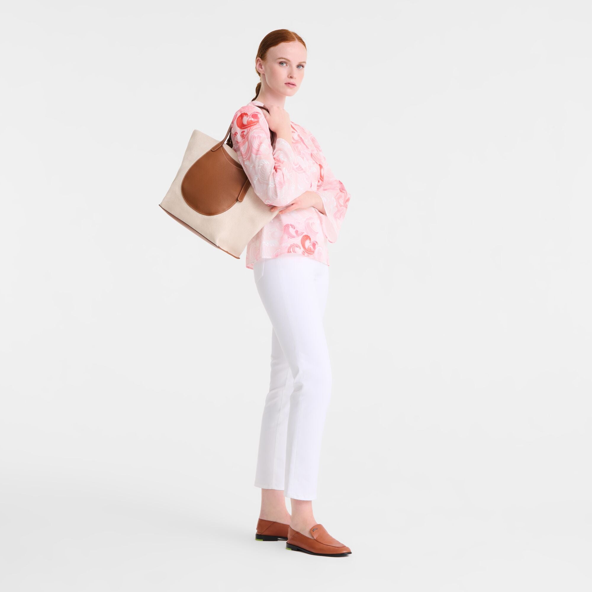 לונגשאמפ תיק כתף Complice XL חום