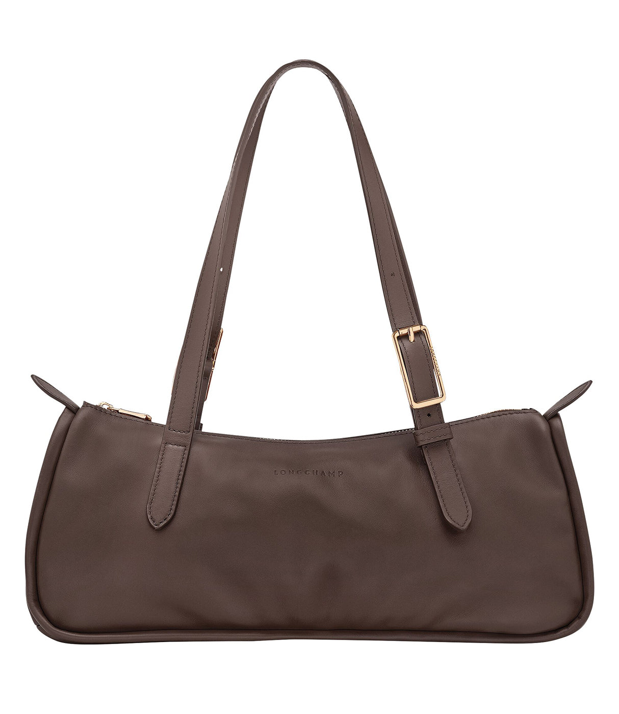 לונגשאמפ תיק כתף גדול מעור Looong מוקה