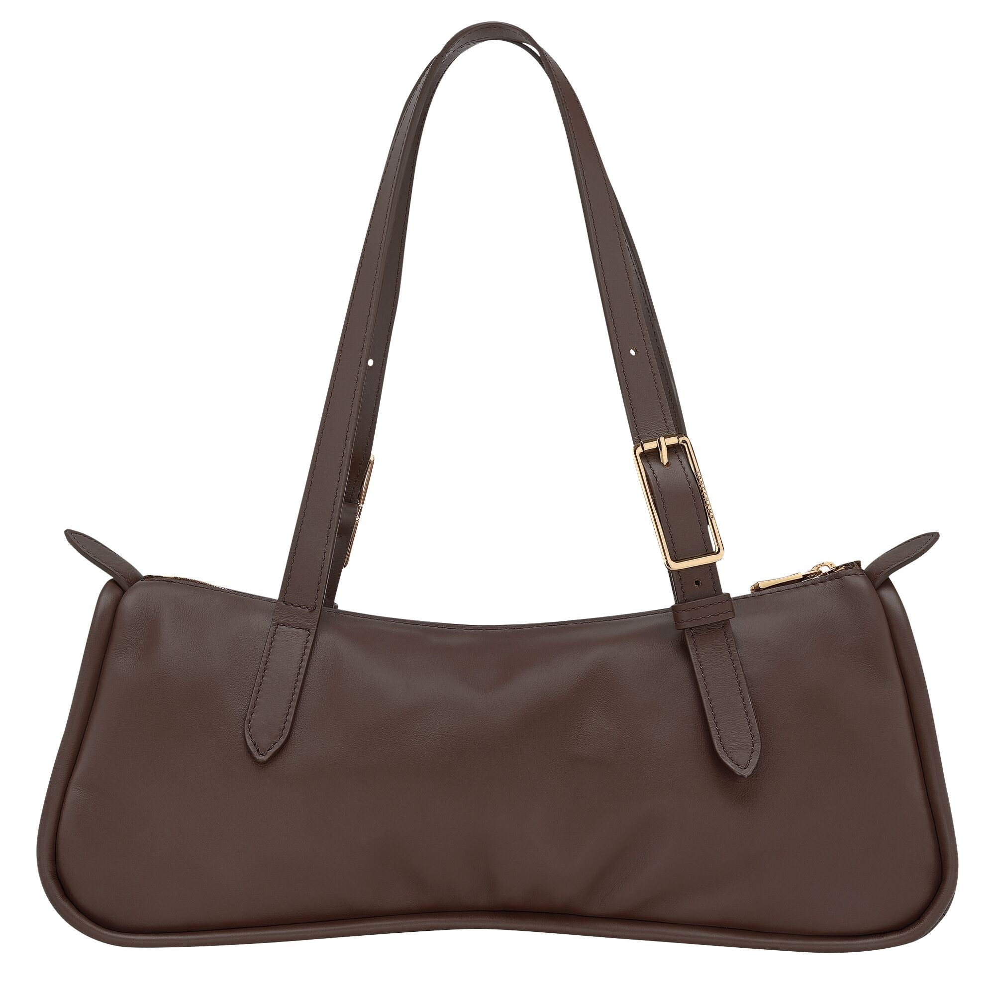 לונגשאמפ תיק כתף גדול מעור Looong מוקה