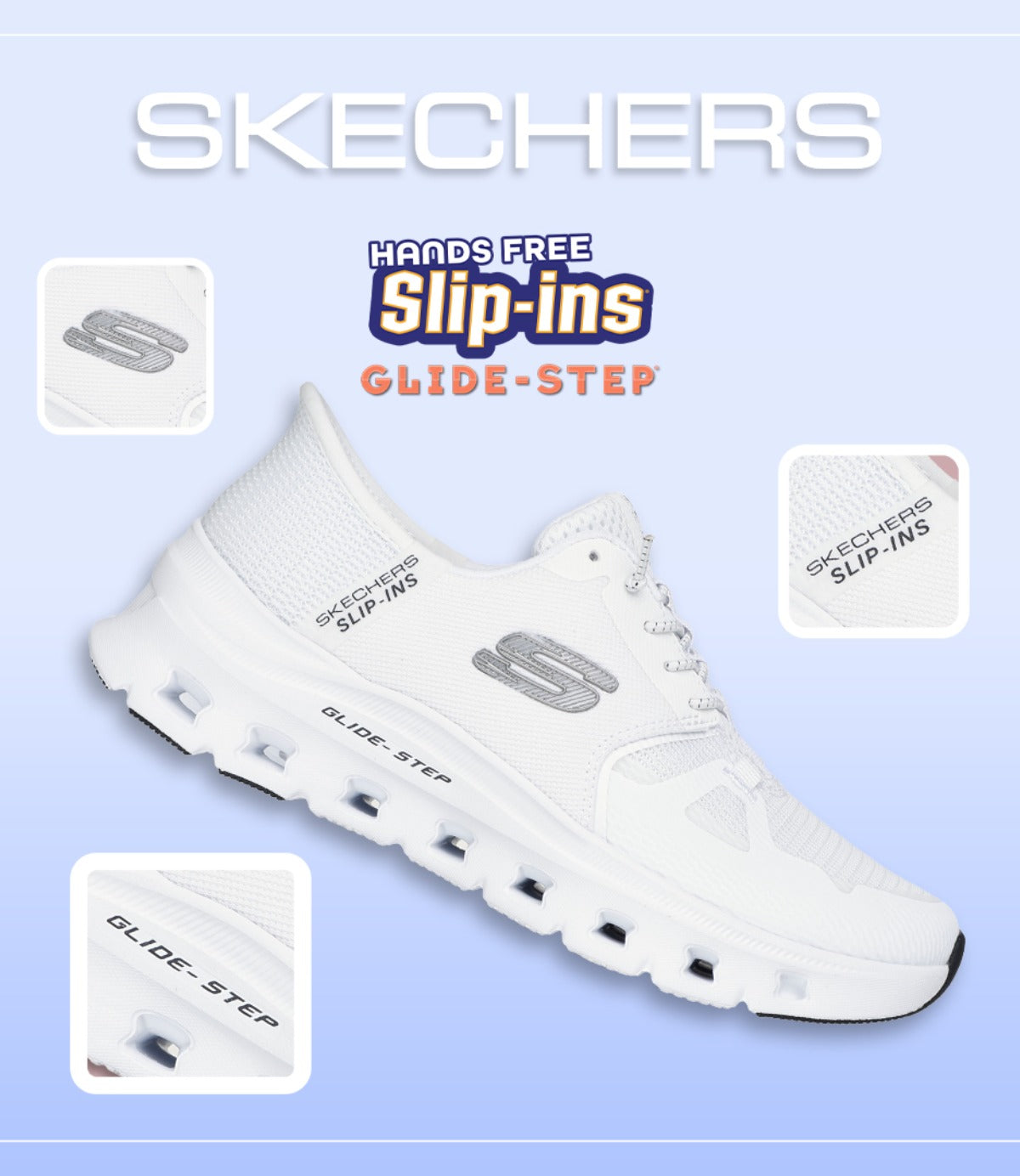 סקצ'רס נעלי ספורט Slip-ins Glide-Step Pro לנשים