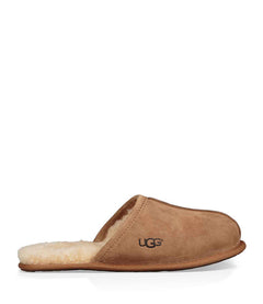 נעלי בית SCUFF חום מזמש עם בטנת פרווה לגברים UGG - CHOZEN — תמונה 3 מתוך 3