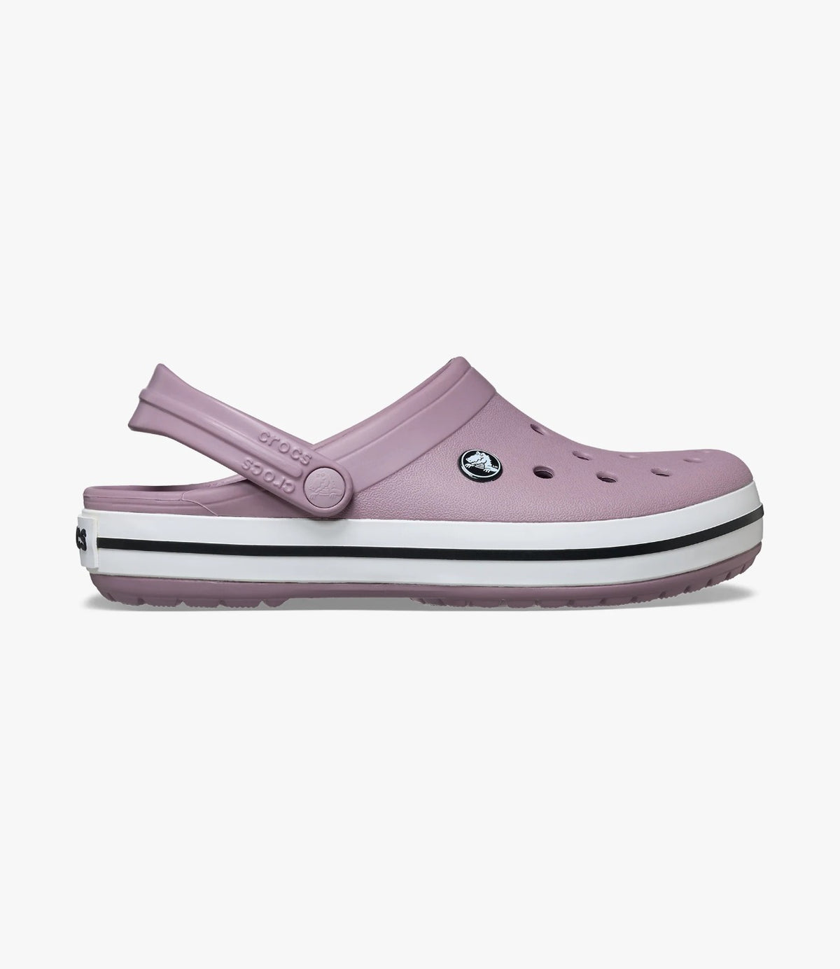 כפכף Crocband בצד לילך מאובק בצילום פרופיל חיצוני - CHOZEN