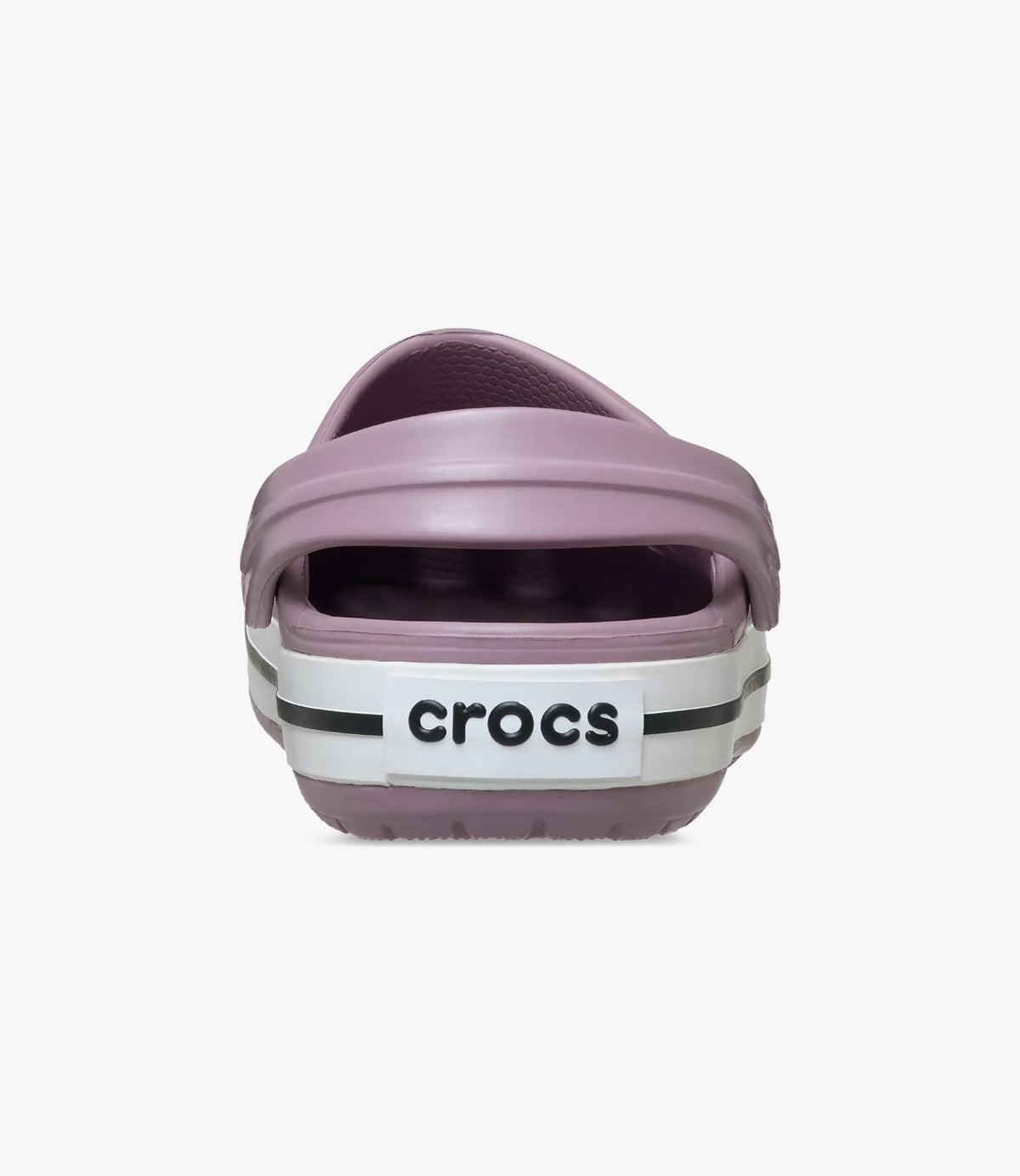 כפכף Crocband בלילך מאובק בצילום מהעקב עם לוגו המותג - CHOZEN