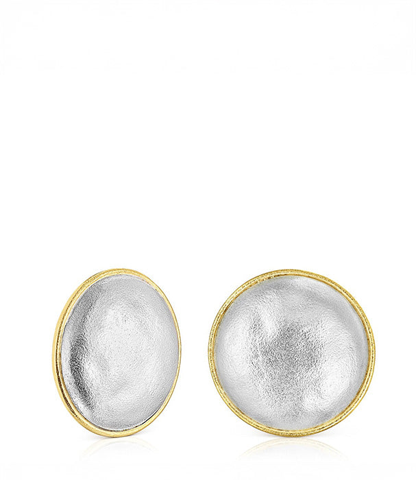 טואוס עגילים צמודים LUAH מכסף