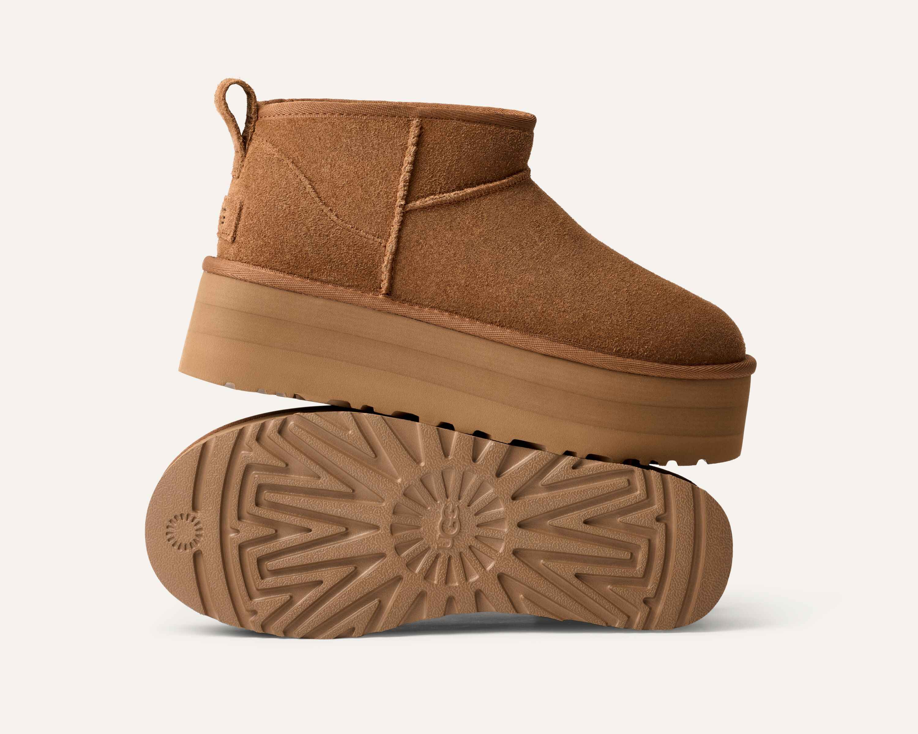 מגפי פלטפורמה נמוכות CLASSIC ULTRA MINI PLATFORM מזמש לנשים