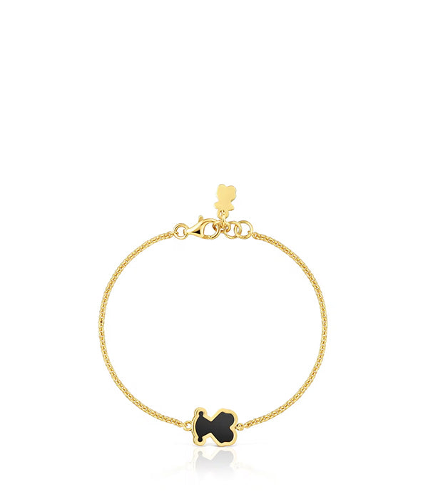 טואוס צמיד דובי GALAXY מכסף ועליו זהב 18 קראט